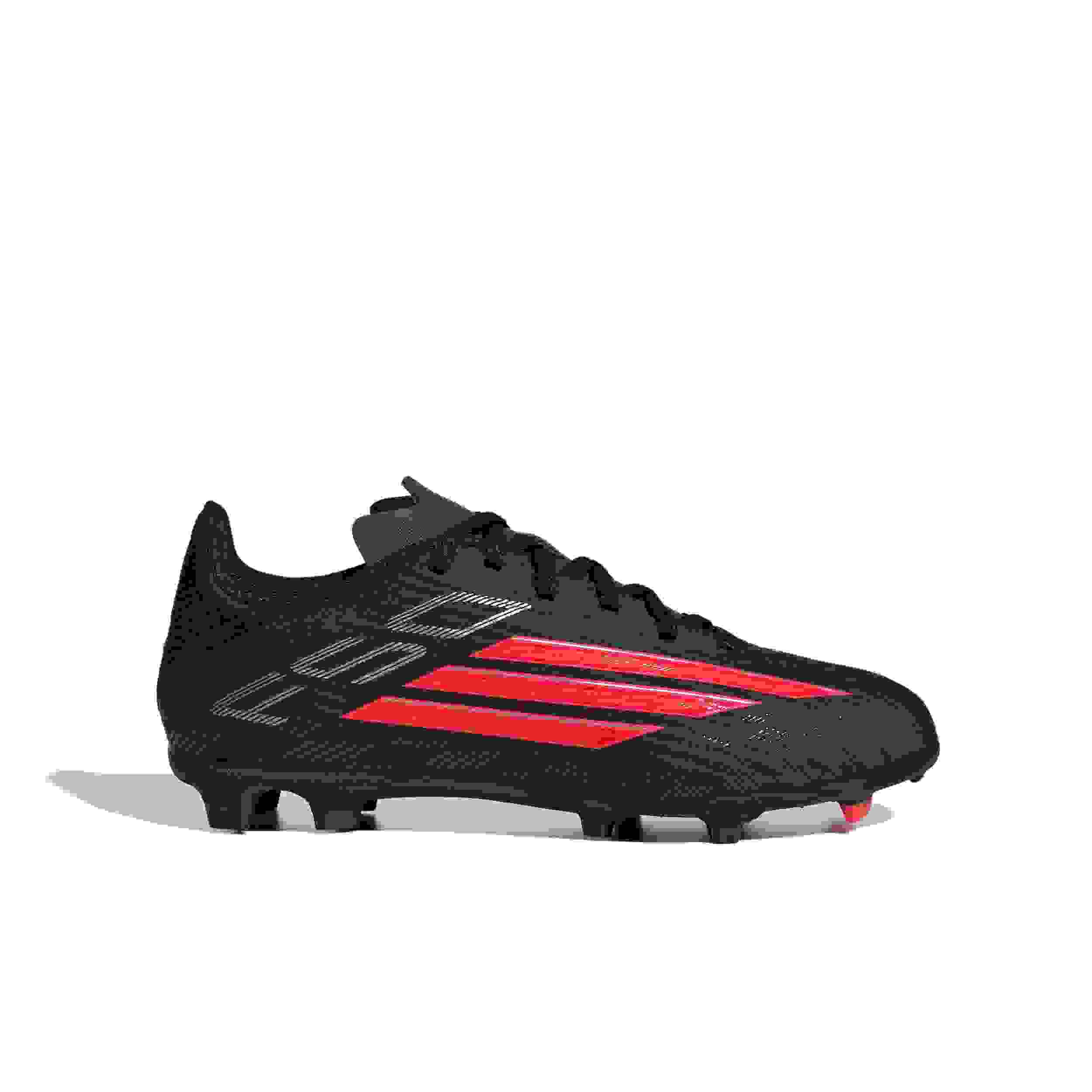 adidas F50 League MG Preschool Kids' "Core Black/Lucid Red/Core Black" Soccer Cleat